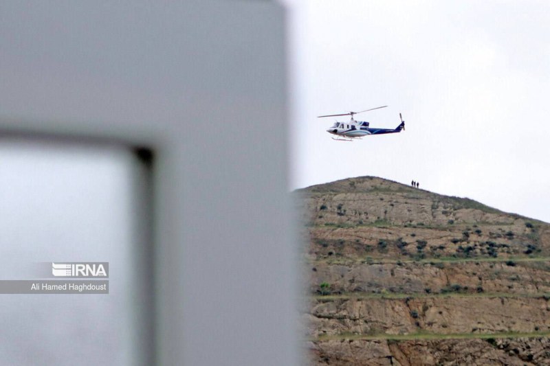  Rəisinin olduğu helikopterin sərhədimizdən lentə alının SON FOTOSU 