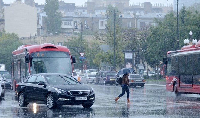  Bakıya yağış yağacaq - Şənbənin HAVAsı 