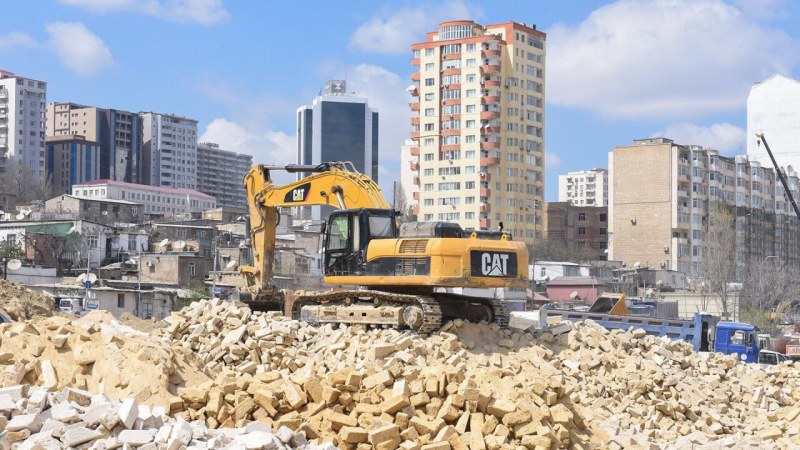  Bakıda böyük söküntü başlayır: Kompensasiya evin ölçüsünə görə verilməyəcək 