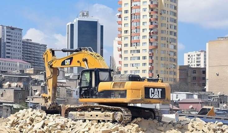  Bakının bu ərazisində SÖKÜNTÜ BAŞLADI - Sakinlər köçürülür 