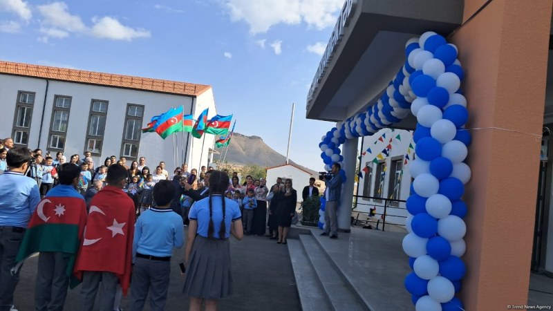  Xocalıda da ilk zəng çalındı - FOTO 